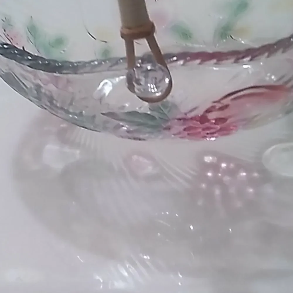 Bountiful Color Glass Basket